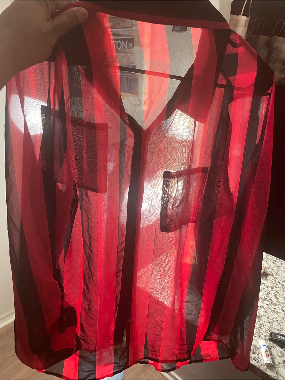 Sheer Blouse Medium